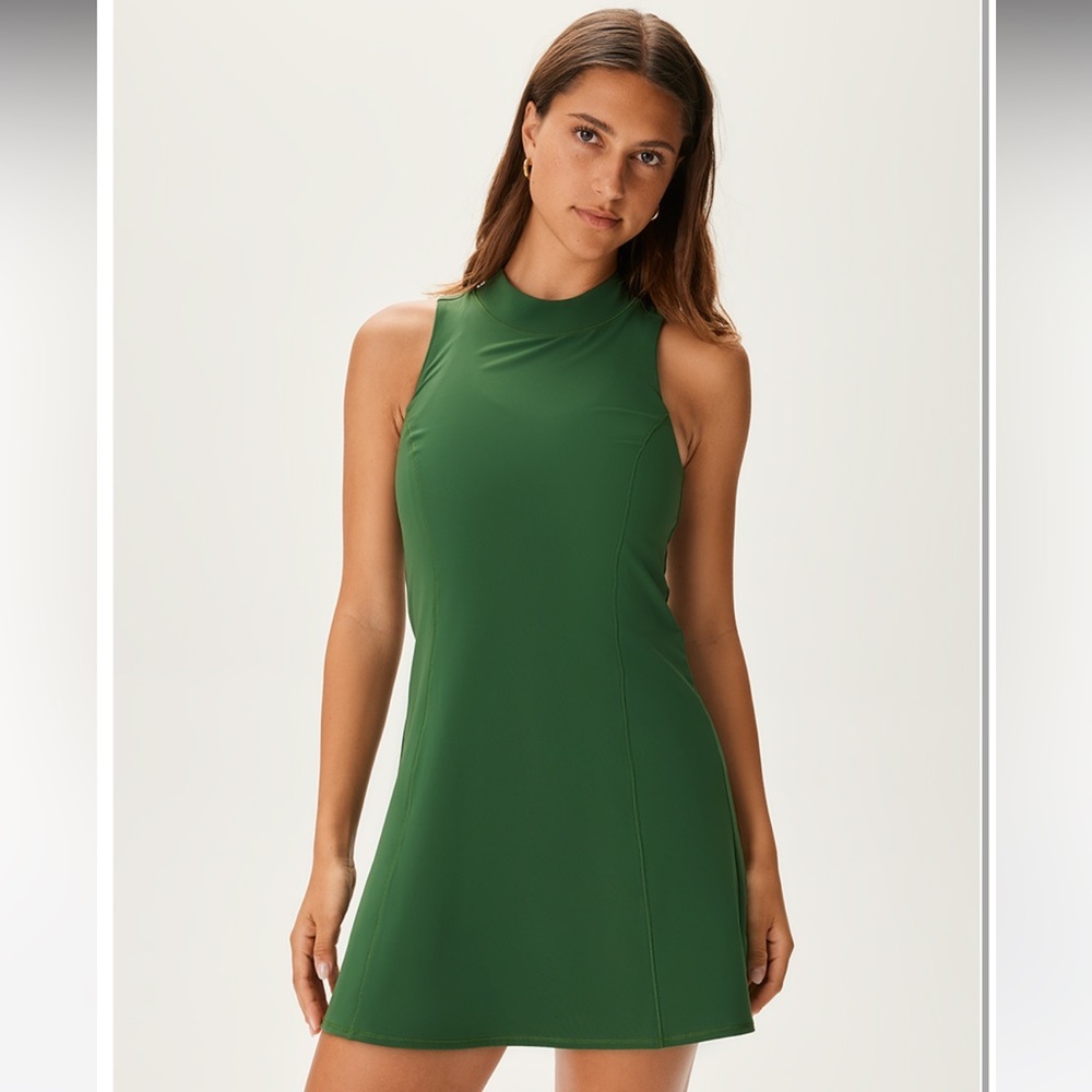 Outdoor Voices bloom dress in greenwoods size large